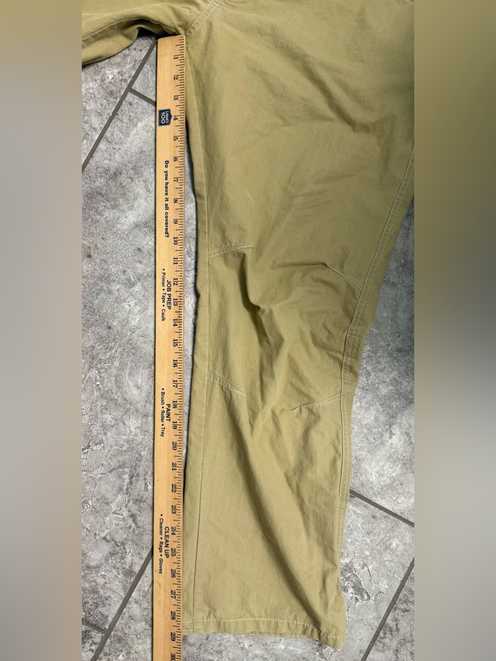 KÜHL Revolver Lean Casual Khaki Pants Pocket Detail 38x32 - Picture 10 of 10